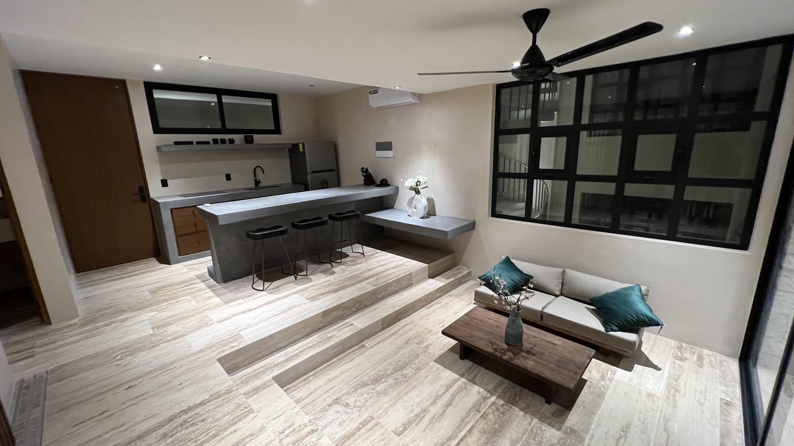 El estar · Living — Focus Tulum