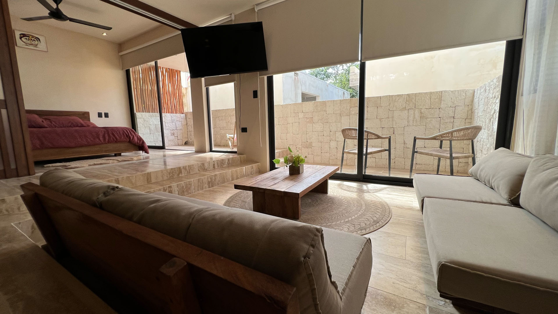 El estar · Living — Focus Tulum
