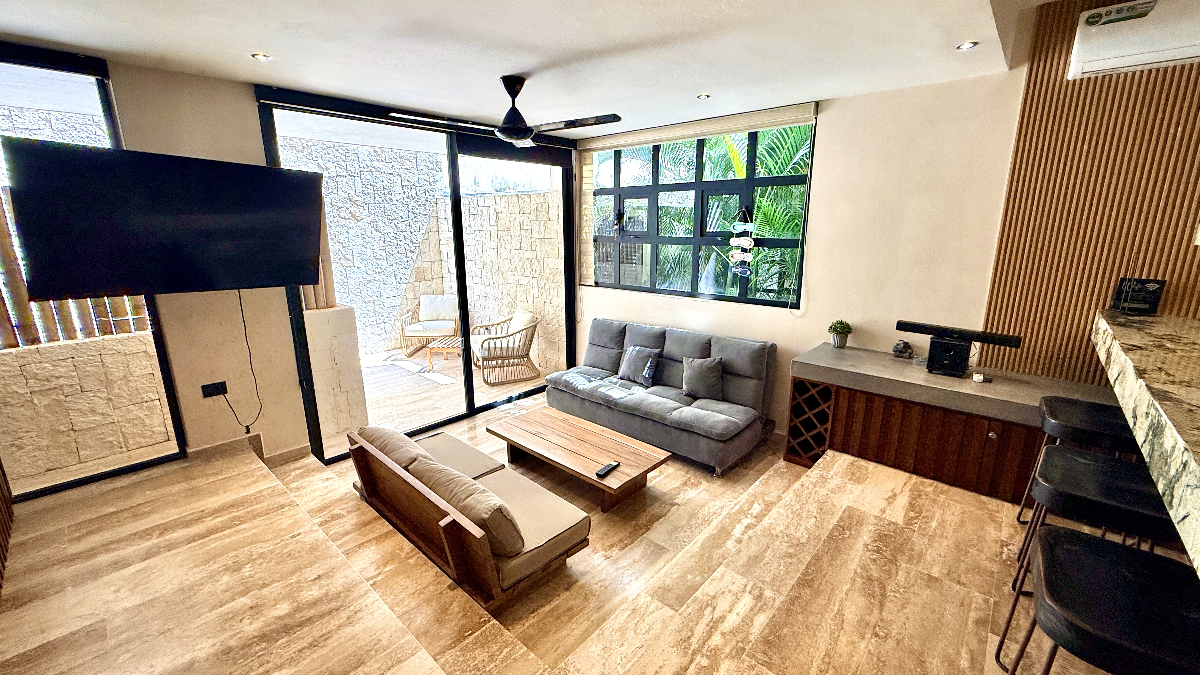 El estar · Living — Focus Tulum