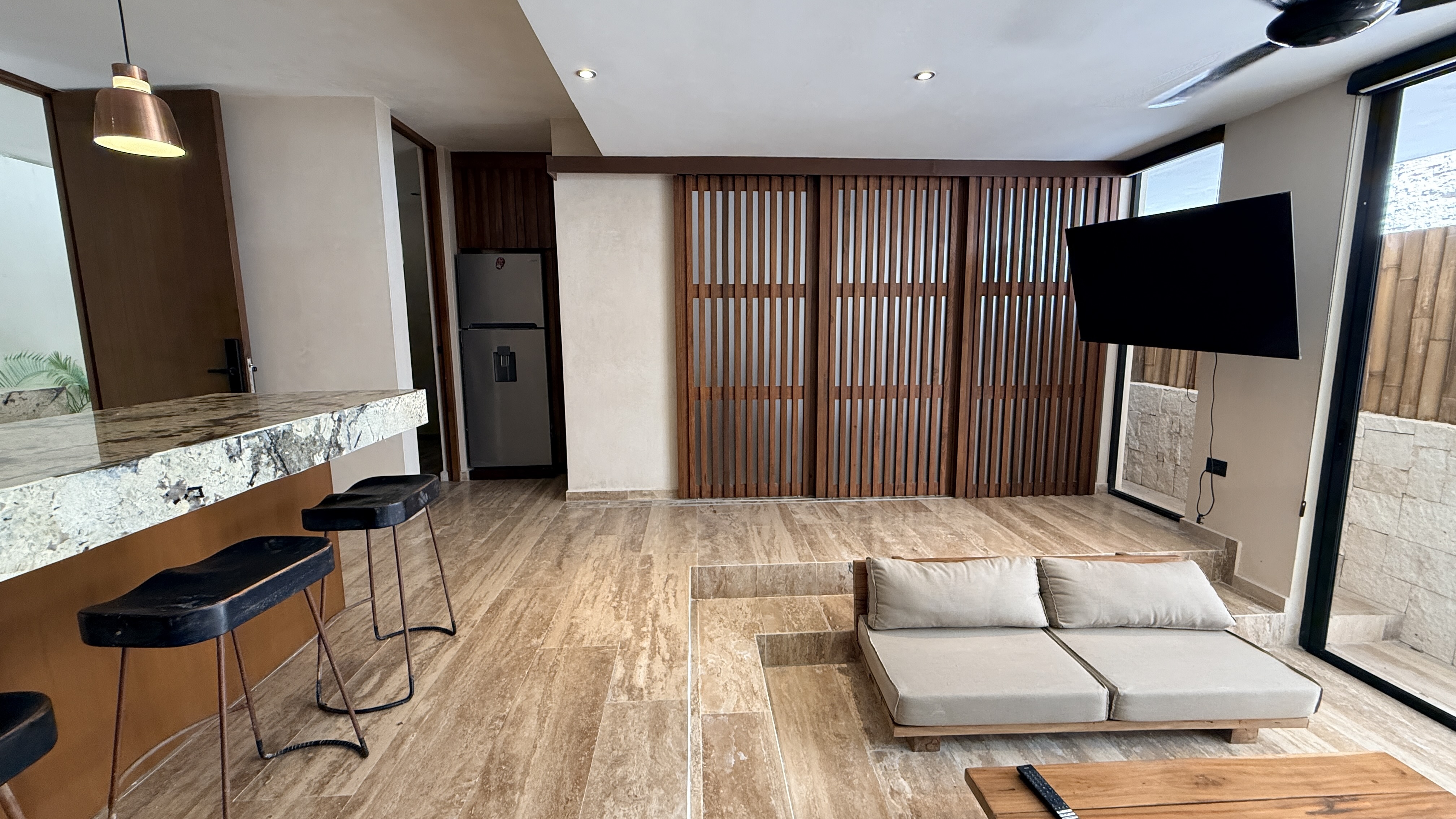 El estar · Living — Focus Tulum